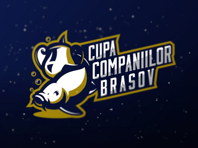 Crap carp fish fish logo logo sport