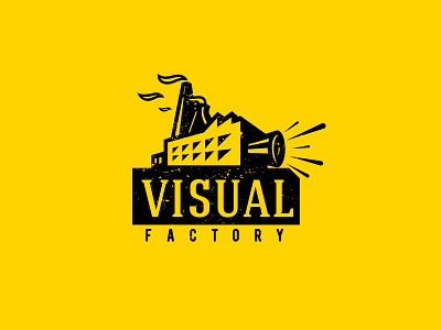 Visual Factory face logo factory factory logo film movie visual