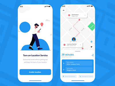 Location Tracker📌 app design location location tracker locationapp ui uiuxdesign uxdesign