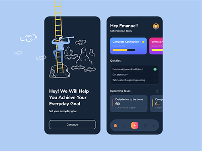 Planner App UI Concept