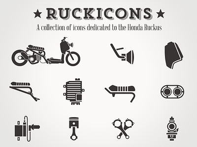 Ruckicons - Dedicated to the Honda Ruckus hipster icons ruckus