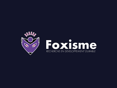 FOXISME BRAND LOGO branding design graphic design illustration logo typography