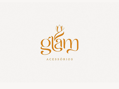 Glam - Logo Design. Brand Identity