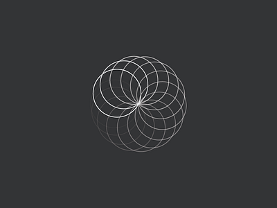 Round abstract ai art blackandwhite circle digitalart geometric graphicdesign greyandwhite lines minimal shapes
