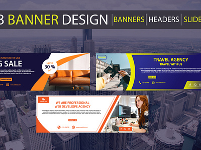 Web banner design.