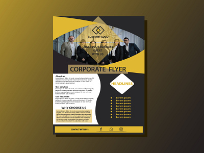 Flyer design. business flyer corporate flyer flyer design graphic design