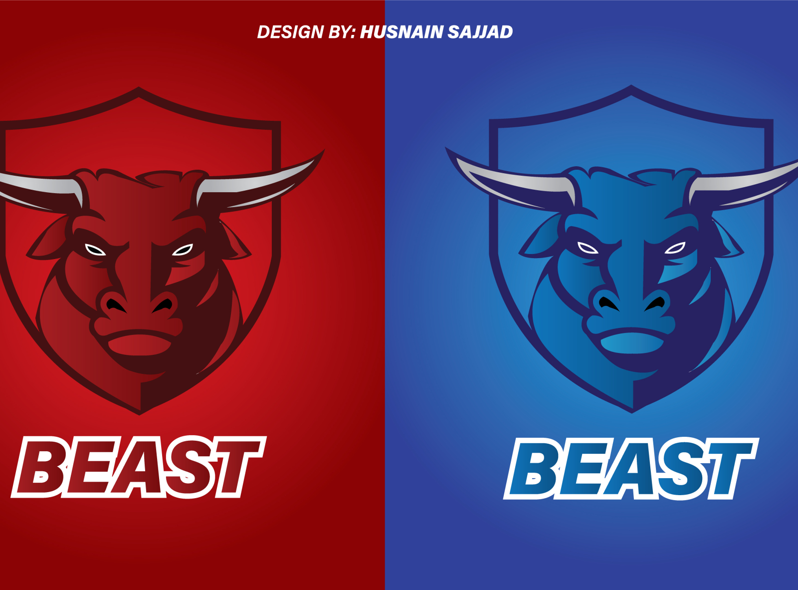 Logo design. by Husnain Sajjad on Dribbble