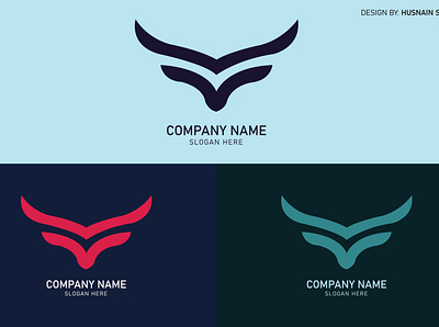 Logo design. flat logo graphic design minimal logo motion graphics