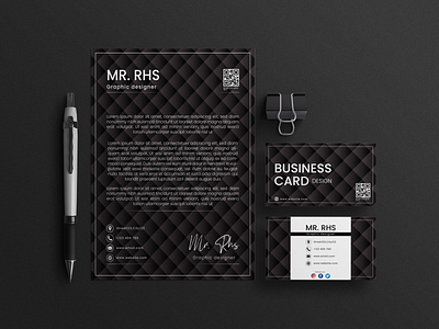 Business card & Letterhead Design. branding business card design graphic design letterhead design visiting card design