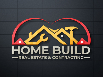 do modern property, interior, real estate, construction logo. branding construction design graphic design illustration logo real estate