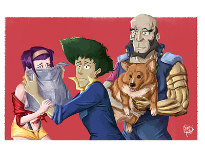 Cowboy Bebop x Brooklyn Nine Nine