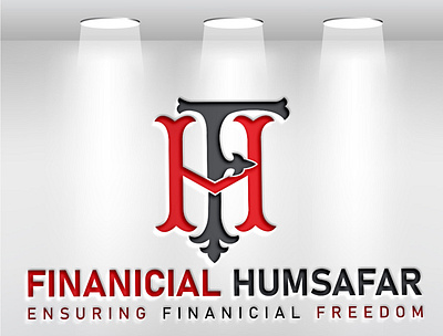 Finanicial Humsafar 3d branding graphic design logo