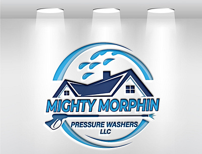mighty morphin 3d animation graphic design logo design ui