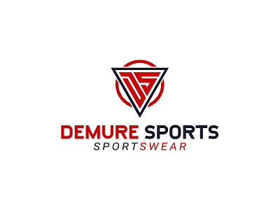 Demure Sports 3d animation branding design graphic design illustration logo logo design logomaker minimalistlogo motion graphics ui