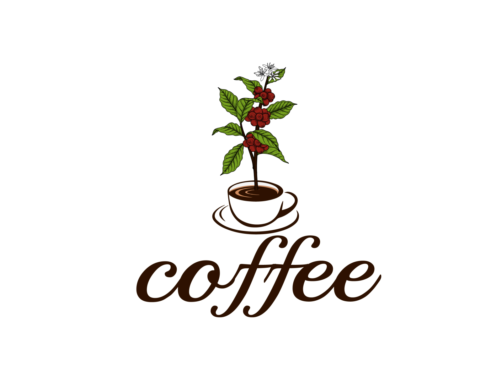 COFFEE LOGO by Akibur Rahman on Dribbble