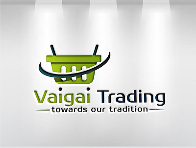 Vaigai Trading 3d animation branding design graphic design illustration logo logo design motion graphics ui