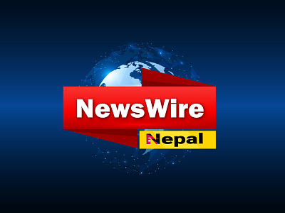 Newswire Nepal 3d animation graphic design logo motion graphics ui