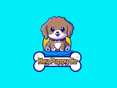 Hey Puppy Co 3d animation branding design graphic design illustration logo logo design motion graphics ui