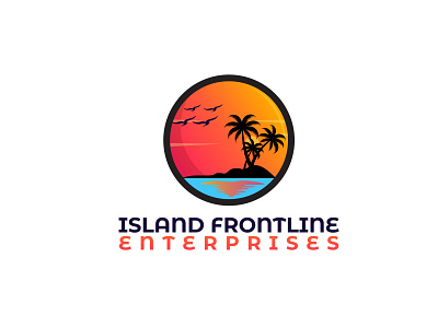 ISLAND FRONTLINE 3d animation branding design graphic design illustration logo logo design motion graphics ui