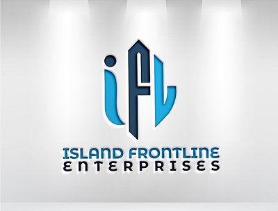 ISLAND LOGO 3d animation branding design graphic design illustration logo logo design motion graphics ui