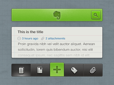 Evernote ios