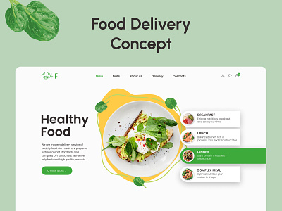 Food Delivery concept