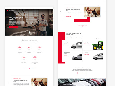 Design Layout for Leasing clean design leasing web website
