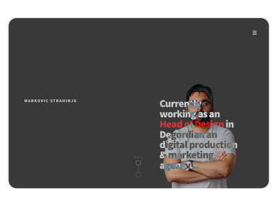 site_ms black clean design digital typography website