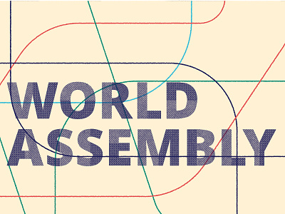 World Assembly concept exploration brand identity branding design graphic design logo