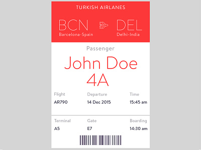 Boarding Pass