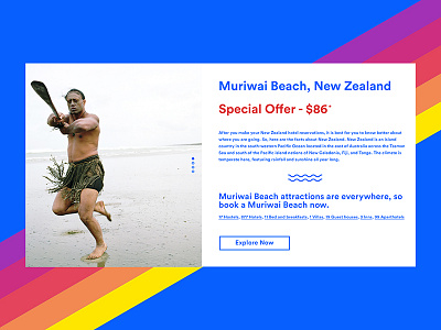 Special Offer booking holiday hotel interface special summer travel ui web