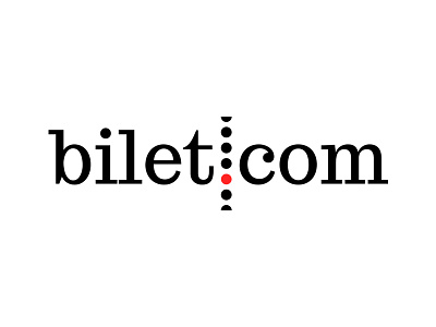 Bilet.com bilet holiday logo online ticket ticket travel typography