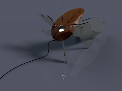 A wrong lamp concept