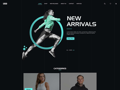 Sports Apparel. 3d animation branding design graphic design illustration logo ui ux vector webdesign website