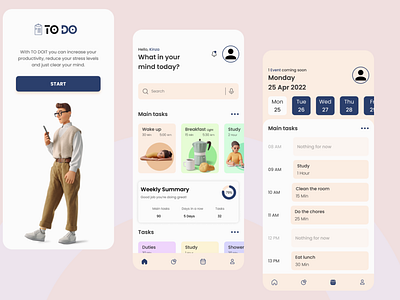 TO DO - Mobile App UI Design