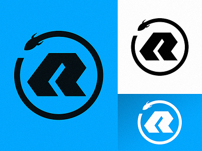 'R'ocket branding daily design graphic design icon identity logo logomark profile ui