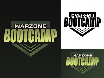 'Warzone Bootcamp' art branding daily design identity illustration logo logomark ui vector