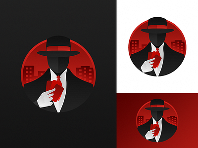 'Mafia' art branding daily design identity illustration logo logomark ui vector
