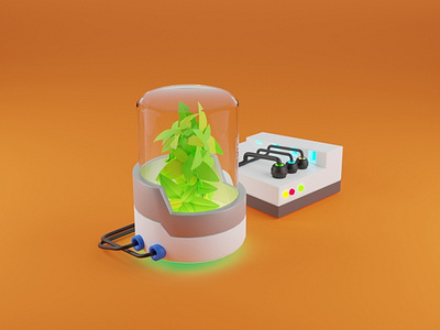 O2 Machine for Tree in Blender