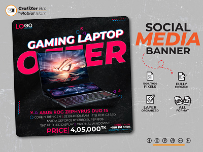 Social Media Banner ai banner design graphic design illustration photoshop poster ps social media