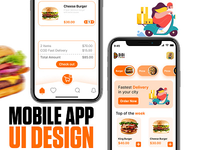 Mobile App Ui Design 3d animation branding design gb grafixer grafixerbro graphic design logo motion graphics product design social media ui uiux ux