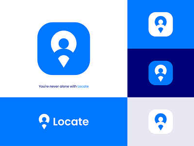 Locate logo design