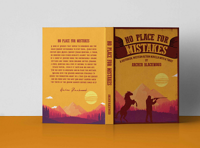 NO PLACE FOR MISTAKES authors book cover book cover design design graphic design illustration