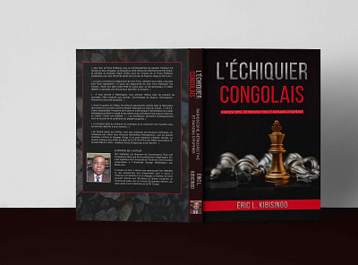 L'ECHIQUIER CONGOLAIS authors book cover book cover design design graphic design illustration