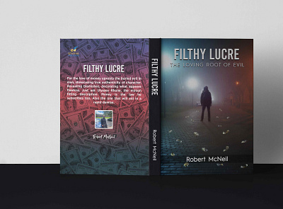 FILTHY LUCRE authors book cover book cover design design graphic design illustration