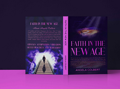 FAITH IN THE NEW AGE authors book cover book cover design design graphic design illustration