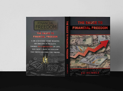 THE SAUCE TO FINANCIAL FREEDOM authors book cover book cover design design graphic design illustration