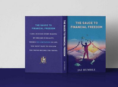 THE SAUCE TO FINANCIAL FREEDOM authors book cover book cover design design graphic design illustration