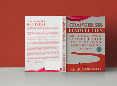 CHANGER SES HABITUDES authors book cover book cover design design graphic design illustration