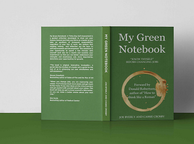 MY GREEN NOTEBOOK authors book cover book cover design design graphic design illustration